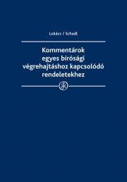 Kniha Kommentárok egyes bírósági végrehajtáshoz kapcsolódó rendeletekhez - Lukács Tamás,Schadl György