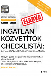 Kniha Ingatlanközvetítők Checklistái - Nemes Roland