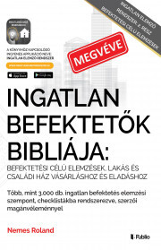 Kniha Ingatlanbefektetők bibliája - Nemes Roland