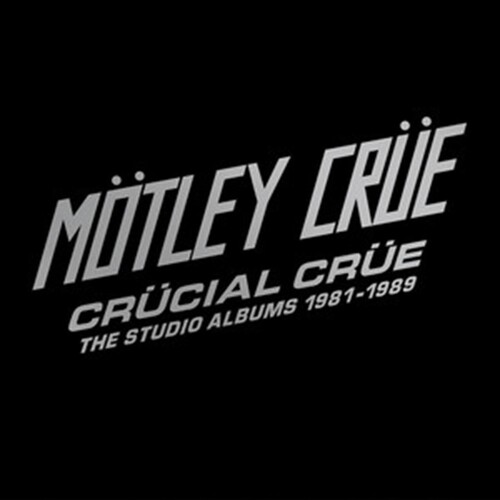 Kniha Mötley Crüe - Crücial Crüe: The Studio Albums 1981-1989 (Limited Box Set) 5CD
