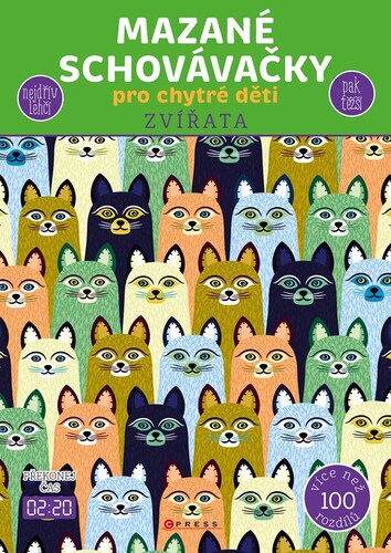 Kniha Mazané schovávačky pro chytré děti