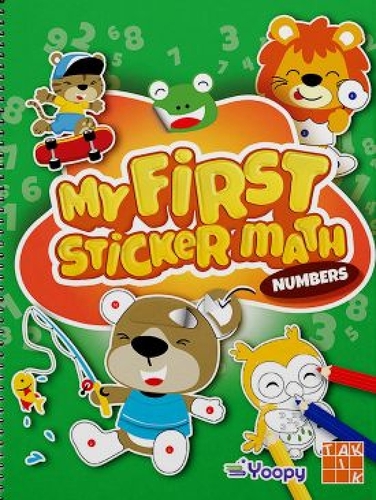 Kniha Objavujem čísla s nálepkami