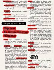 Kniha Migráció és antiszemitizmus Nyugaton - Veszprémy László Bernát