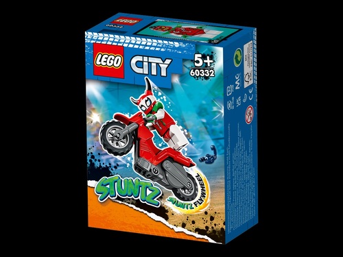 60332 Škorpiónova kaskadérska motorka