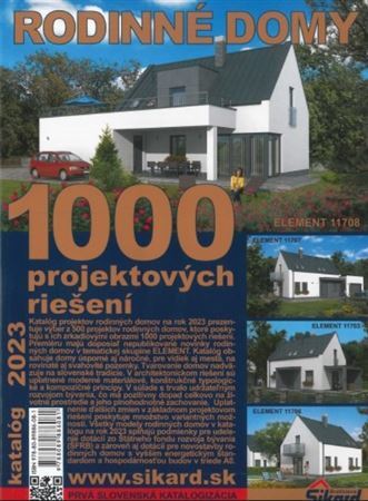 Kniha Rodinné domy 2023