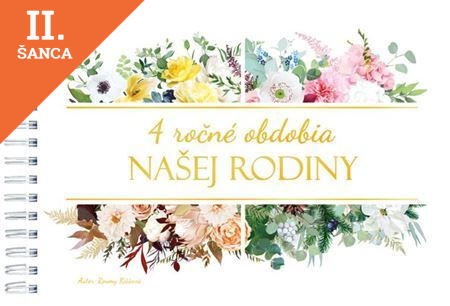 Lacná kniha 4 ročné obdobia našej rodiny