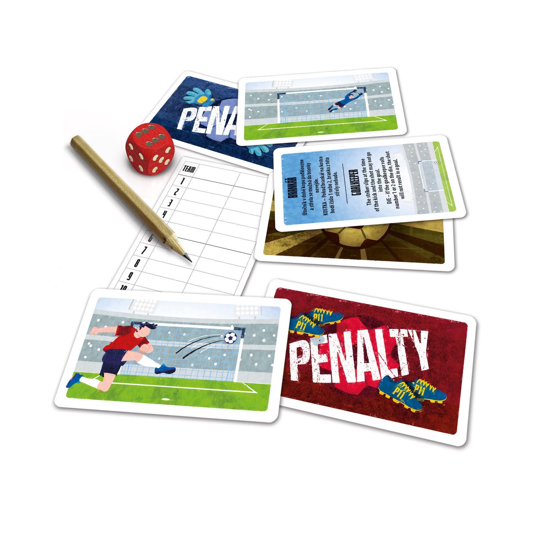 Cestovná hra Penalty