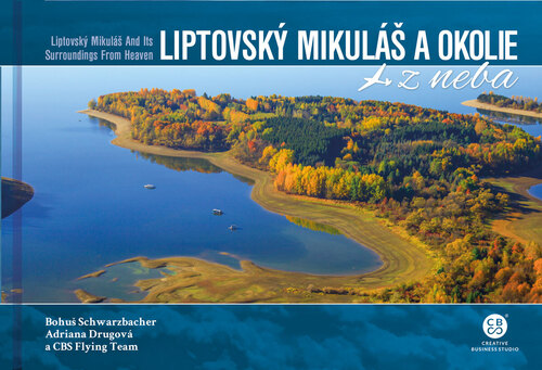 Kniha Liptovský Mikuláš a okolie z neba