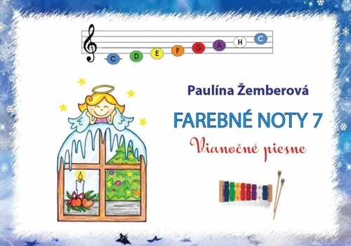 Farebné noty 7 - Vianočné piesne - Paulína Žemberová