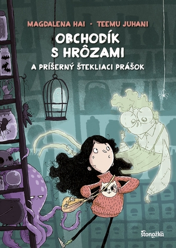 Kniha Obchodík s hrôzami 1: Príšerný štekliaci prášok