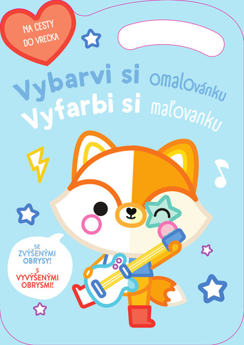 Vybarvi si omalovánku Lišák/ Vyfarbi si maľovanku Lišiak