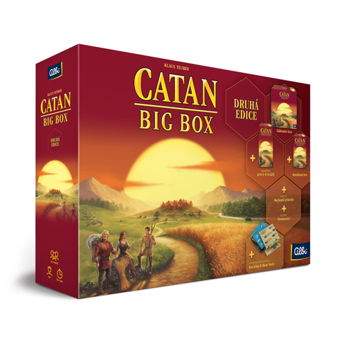 Albi hra Catan Big Box (druhá edícia)