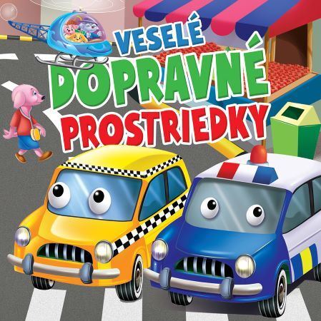 Kniha Veselé dopravné prostriedky