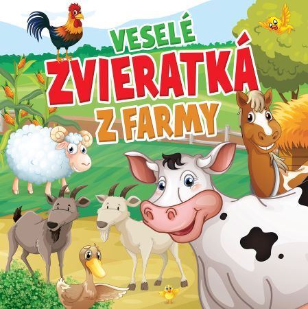Kniha Veselé zvieratká z farmy