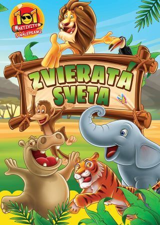 Kniha Zvieratá sveta - 101 aktivity s nálepkami
