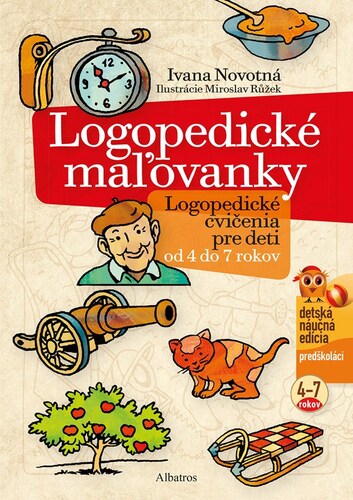 Kniha Logopedické maľovanky