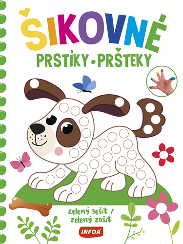 Kniha Šikovné pršteky - zelený zošit