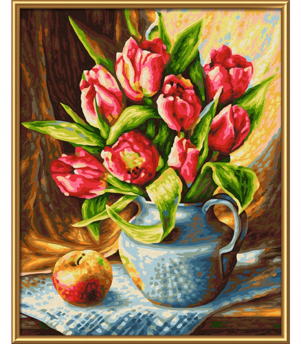 Maľovanie podľa čísel Tulipány (24x30 cm) Schipper