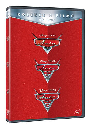 Auta kolekce 1.-3. 3DVD