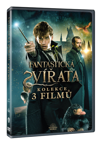 Fantastická zvířata kolekce 1-3. 3DVD