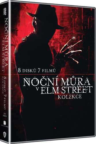 Noční můra v Elm Street kolekce 1.-7. 8DVD (DVD+DVD bonus)