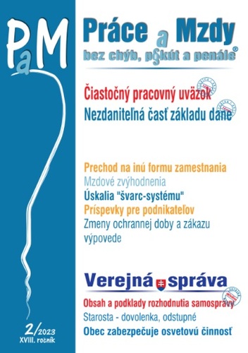 Kniha Práce a Mzdy, bez chýb, pokút a penále 2/2023