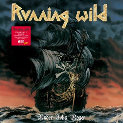 Kniha Running Wild - Under Jolly Roger (Grey) LP