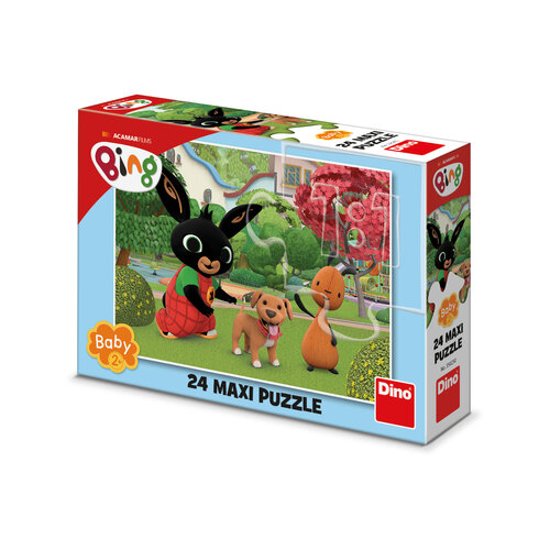 Puzzle Bing a psík 24 maxi Dino