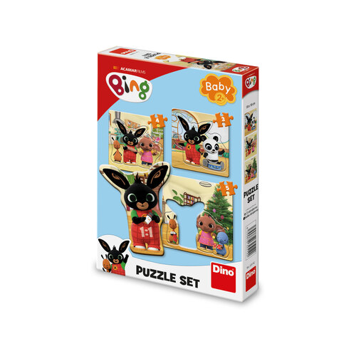 Puzzle set Bing a kamaráti 3-5 Baby Dino