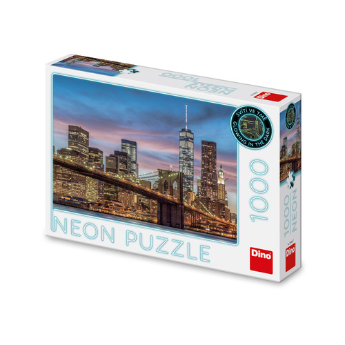 Kniha Puzzle 1000 New York neon