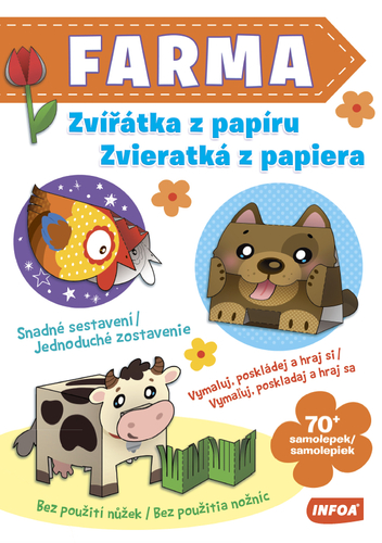 Kniha Zvieratká z papiera - Farma