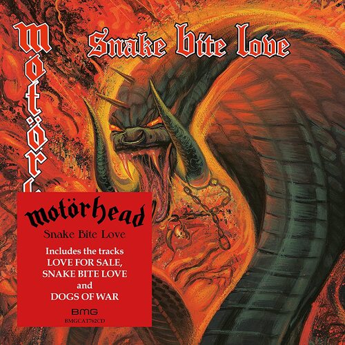 Kniha Motörhead - Snake Bite Love (2023 Reissue) CD