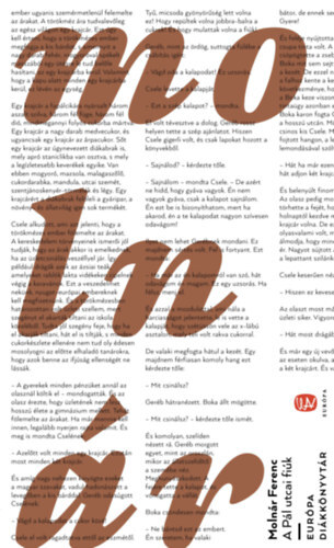 A Pál utcai fiúk - Ferenc Molnár kúpite na Panta Rhei