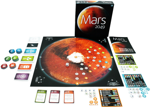 Strategická spoločenská hra MARS 2049