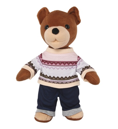 Plyšový medvedík Macko Uško - svetrík 30 cm
