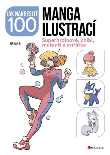 Kniha Jak nakreslit 100 manga ilustrací