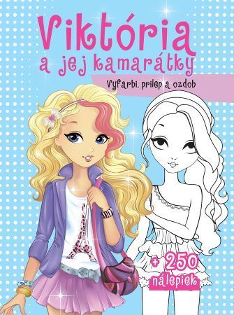 Kniha Viktória a jej kamarátky