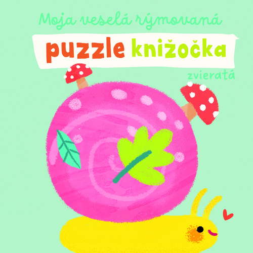 Moja veselá rýmovaná puzzle knižočka: Zvieratá