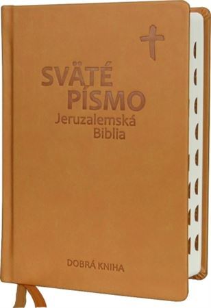 Sväté písmo – Jeruzalemská Biblia (hnedá obálka - stredný formát)