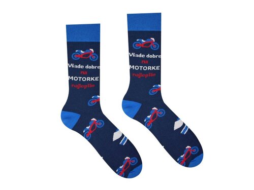 Unisex ponožky Motorkár Paradoo (veľkosť: 41-46)