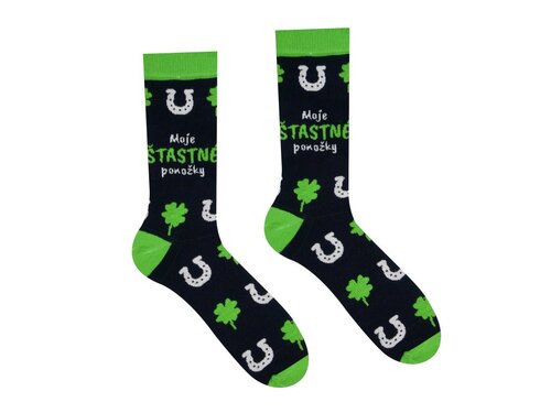 HestySocks Unisex ponožky Šťastné ponožky Paradoo (veľkosť: 36-40)