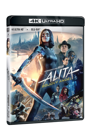 Alita: Bojový Anděl 2BD (UHD+BD)