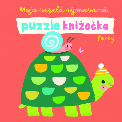 Kniha Moja veselá rýmovaná puzzle knižočka Farby