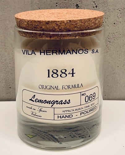 Vila Hermanos 1884 LEMONGRASS vonná sviečka 190g