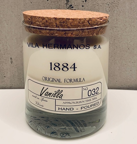 Vila Hermanos 1884 VANILLA vonná sviečka 190g