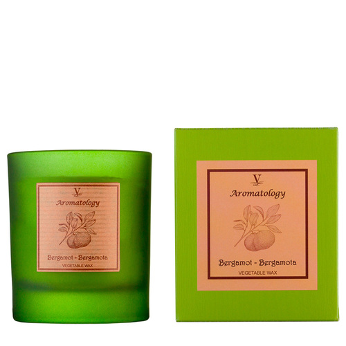 Vila Hermanos Aromathologie BERGAMOTA vonná sviečka 190g