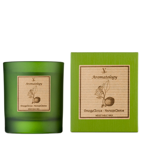 Vila Hermanos Aromathologie NARANJO-CLAVO vonná sviečka 190g