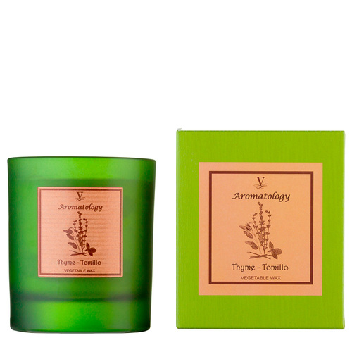 Vila Hermanos Aromathologie TOMILLO vonná sviečka 190g