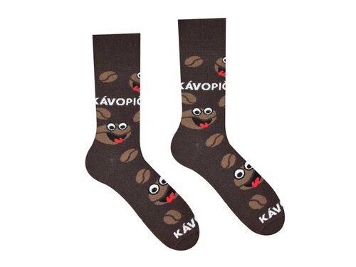 Unisex ponožky Kávopič Paradoo (veľkosť: 36-40)