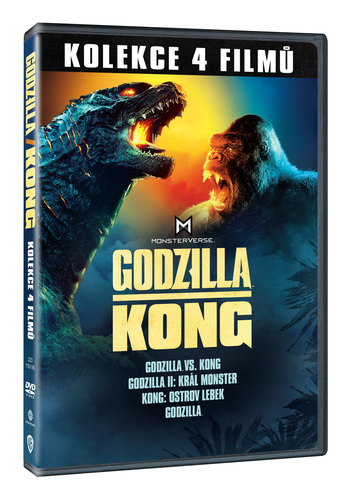 Godzilla a Kong kolekce 4DVD
